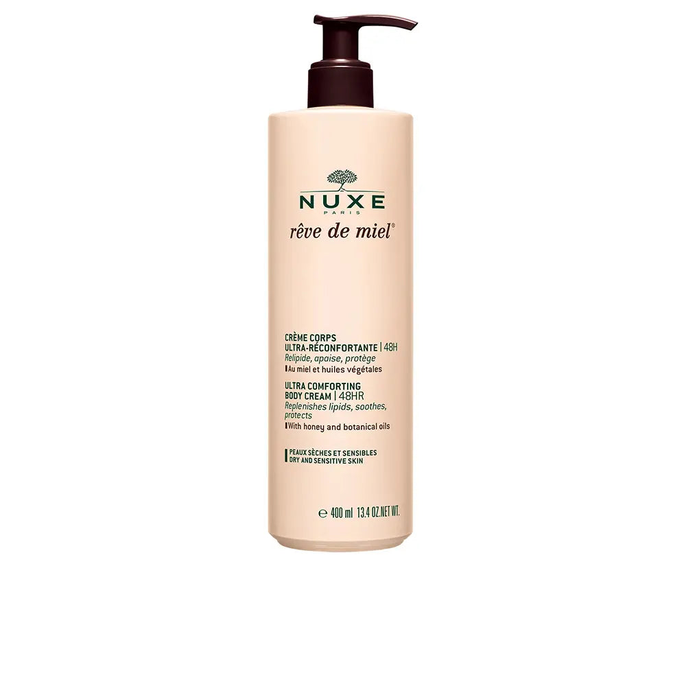 NUXE - Crema Corporal Ultra-Reconfortante 48 H, Rêve de Miel (400ml)